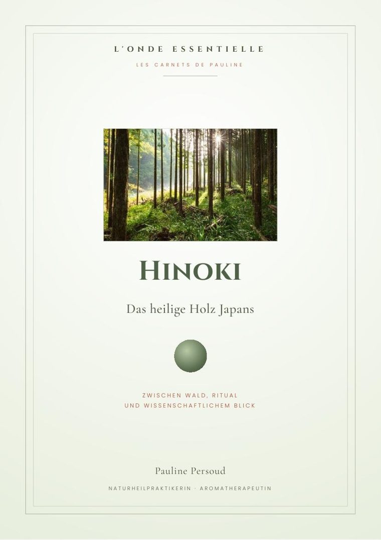 Heft Hinoki — Das heilige Holz Japans